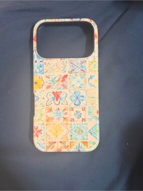 Casey Multicolor Tile Floral Phone Case
